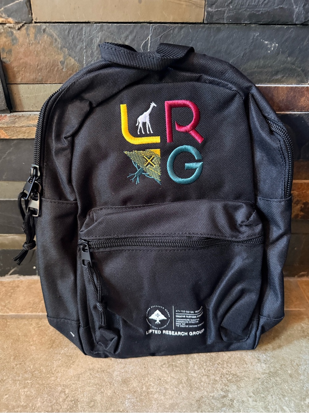 LRG Sling Bag Shoulder Black Safari Strap Lifecycle Crossbody New FAST SHIPPING